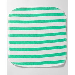 Babyhug 100% Cotton Knit Striped Hand & Face Towels Pack of 6 - Yellow, White & Blue
