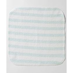 Babyhug 100% Cotton Knit Striped Hand & Face Towels Pack of 6 - Yellow, White & Blue