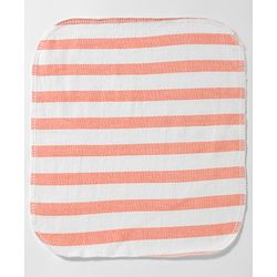 Babyhug 100% Cotton Knit Striped Hand & Face Towels Pack of 6 - Yellow, White & Blue