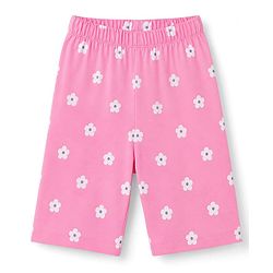 Babyhug 100% Cotton Knit Half sleeves T-Shirt & Capri Night Suit With Floral & Text Print - Green
