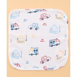 Babyhug 100% Cotton Clothing Essentials Baby Gift Set Pack of 7 - Light Blue