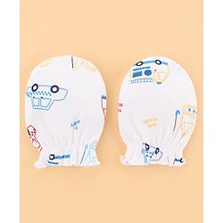 Babyhug 100% Cotton Clothing Essentials Baby Gift Set Pack of 7 - Light Blue