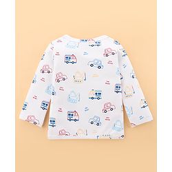 Babyhug 100% Cotton Clothing Essentials Baby Gift Set Pack of 7 - Light Blue