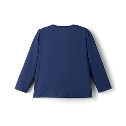 Babyhug Disney Single Jersey Knit Full Sleeves T-Shirt & Pyjama Night Suit with Marie  Graphics - Navy Blue