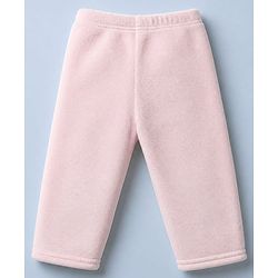 Babyhug Cotton Mixes Velour Full Sleeves T-Shirt & Pajama Night Suit with Kitten Patch - White