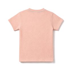Babyhug 100% Cotton Knit Half Sleeves Best Football Captain Printed Co-Ords T-Shirt & Shorts Set - Peach