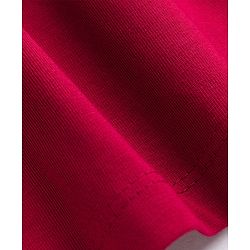 Babyhug Cotton Single Jersey Knit Frock and Bloomer with Half Sleeves and Bear Print in Red