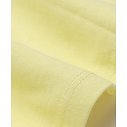 Babyhug Premium Cotton Knit Half Sleeves Frock and Bloomer with Cherry Print in Yellow for 0-3 Months