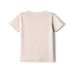 Babyhug 100% Cotton Single Jersey Knit Half Sleeves Tiger Printed T-Shirt & Shorts Set - Beige