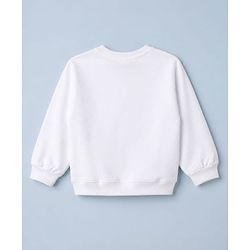 Babyhug Disney 100% Cotton Terry Knit Full Sleeves T-Shirt And Pant With Minnie Mouse Print - White