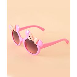 Babyhug Hair Accessories With Sunglasses Combo Set - Pink
