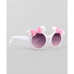 Babyhug Hair Accessories With Sunglasses Combo Set - Pink