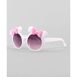 Babyhug Hair Accessories With Sunglasses Combo Set - Pink