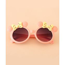 Babyhug Hair Accessories With Sunglasses Combo Set - Pink