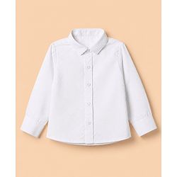 Babyhug Woven Full Sleeves Woven Party suit With Bow - Black