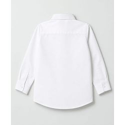 Babyhug Woven Full Sleeves Party Suit With Bow - Maroon
