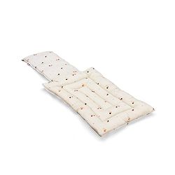 Babyhug Premium 100% Cotton Muslin Sleeping Bag - Woodland Print - Beige| Breathable Baby Sleep Sack| Hooded Swaddle Wrap| Easy Button Closure| Soft Lightweight| New Born Essential