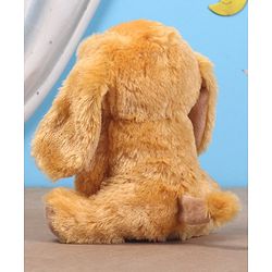 Babyhug Baby Puppy Soft Toy Light Brown - Height 20 cm