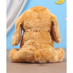Babyhug Baby Puppy Soft Toy Light Brown - Height 20 cm