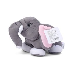 Babyhug Baby Elephant Soft Toy Grey - Height 23 cm - Height 23 cm Grey
