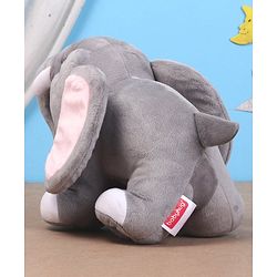 Babyhug Baby Elephant Soft Toy Grey - Height 23 cm - Height 23 cm Grey