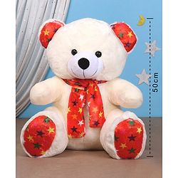 Babyhug Plush Teddy Bear Soft Toy Cream - Height 50 cm