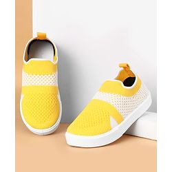 Cute Walk by Babyhug Slip On Casual Shoes - Yellow