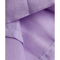 Babyhug Woven Sleeveless Dress with Floral Corsage & Pearl Embellishment - Lilac