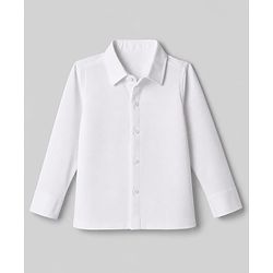 Babyhug Woven Full Sleeves Solid Three Piece Party Suit With Bow - Wine