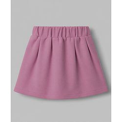 Babyhug Knit Full Sleeves Blazer Style Co-Ords Top & Skirts Set with Inner Tee - Pink