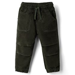 Babyhug 100% Cotton Woven Full Sleeves Shirt and Pant with Camouflage Print - Olive Green