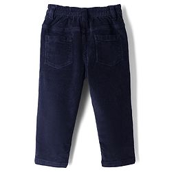 Babyhug 100% Cotton Woven Full Sleeves Printed Shirt & Jeans - Black & Blue
