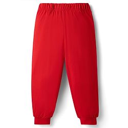Babyhug Disney Single Jersey Knit Full Sleeves T-Shirt & Pyjama Night Suit with Mickey Mouse Graphics -  Blue & Red