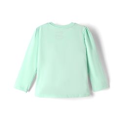 Babyhug Disney Single Jersey Knit Full Sleeves T-Shirt & Pyjama Night Suit With Marie Graphic - Pink & Light Green