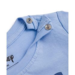 Babyhug Disney Single Jersey Knit Full Sleeves T-Shirt & Pyjama Night Suit with The Lion King Graphics - Blue