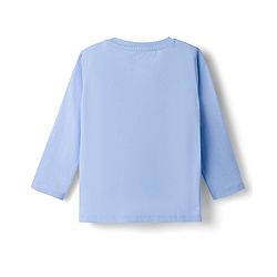 Babyhug Disney Single Jersey Knit Full Sleeves T-Shirt & Pyjama Night Suit with The Lion King Graphics - Blue