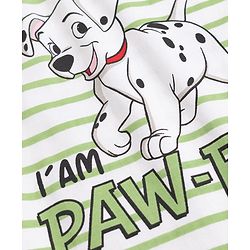 Babyhug Disney Single Jersey Knit Full Sleeves T-shirt & Pyjama Night Suit With Dalmatians Graphic -Mint