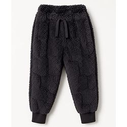 Babyhug Fur Woven Full Sleeves WInter Wear Suit - Grey