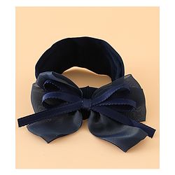 Babyhug Headbands Free Size with Bow Applique - Purple