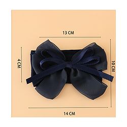 Babyhug Headbands Free Size with Bow Applique - Purple