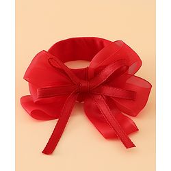 Babyhug Headbands Free Size with Bow Applique - Purple