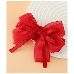 Babyhug Headbands Free Size with Bow Applique - Purple