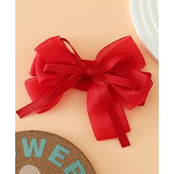 Babyhug Headbands Free Size with Bow Applique - Purple