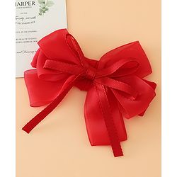 Babyhug Headbands Free Size with Bow Applique - Purple