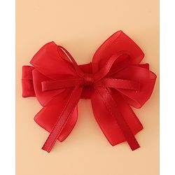 Babyhug Headbands Free Size with Bow Applique - Purple