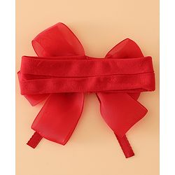 Babyhug Headbands Free Size with Bow Applique - Purple
