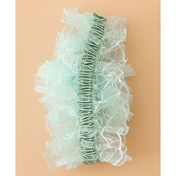 Babyhug Headband With Floral Applique - Green