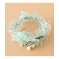 Babyhug Headband With Floral Applique - Green