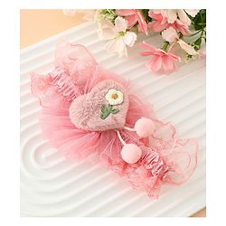 Babyhug Headband With Floral Applique - Green