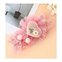 Babyhug Headband With Floral Applique - Green